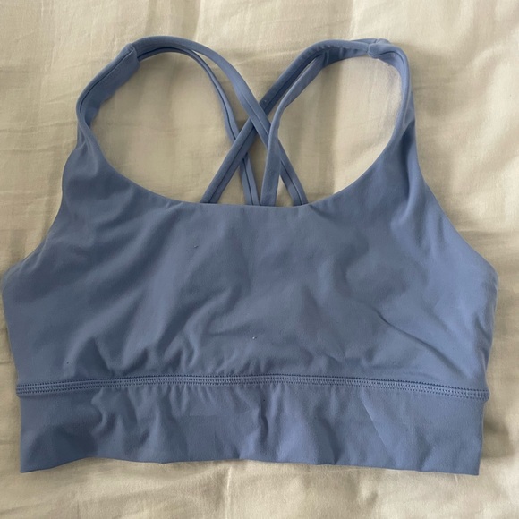 light blue sports bra. - Picture 1 of 2